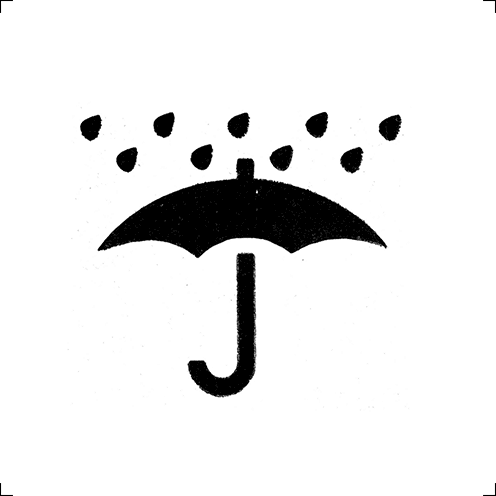 fjodor gejko - pictogramme movie / verpackung piktogramm - collection - regenschirm regen