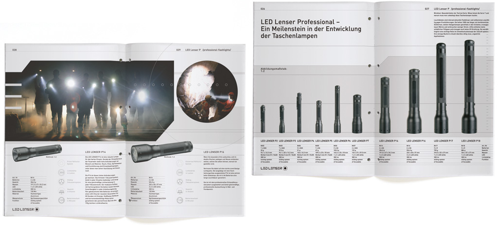 fjodor gejko - led lenser optoelectronics buchgestaltung erscheinungsbild  graphic industrie design editorial design katalog